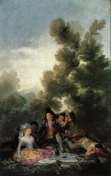 Francisco Goya Werke - das Picknick Francisco de Goya